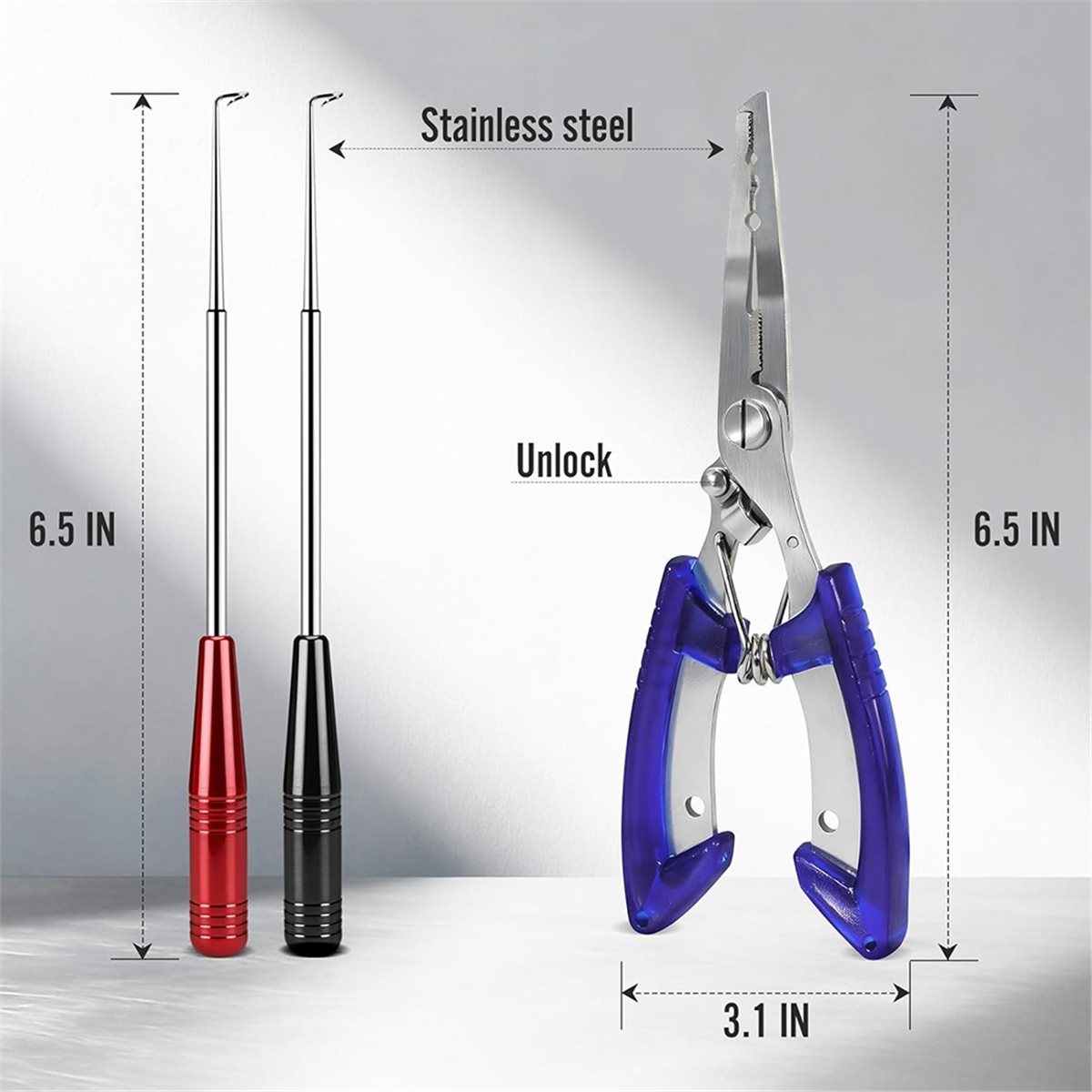 Fishing Hook Stainless Steel - T34C Balık Kancası Çıkarma Aleti ve