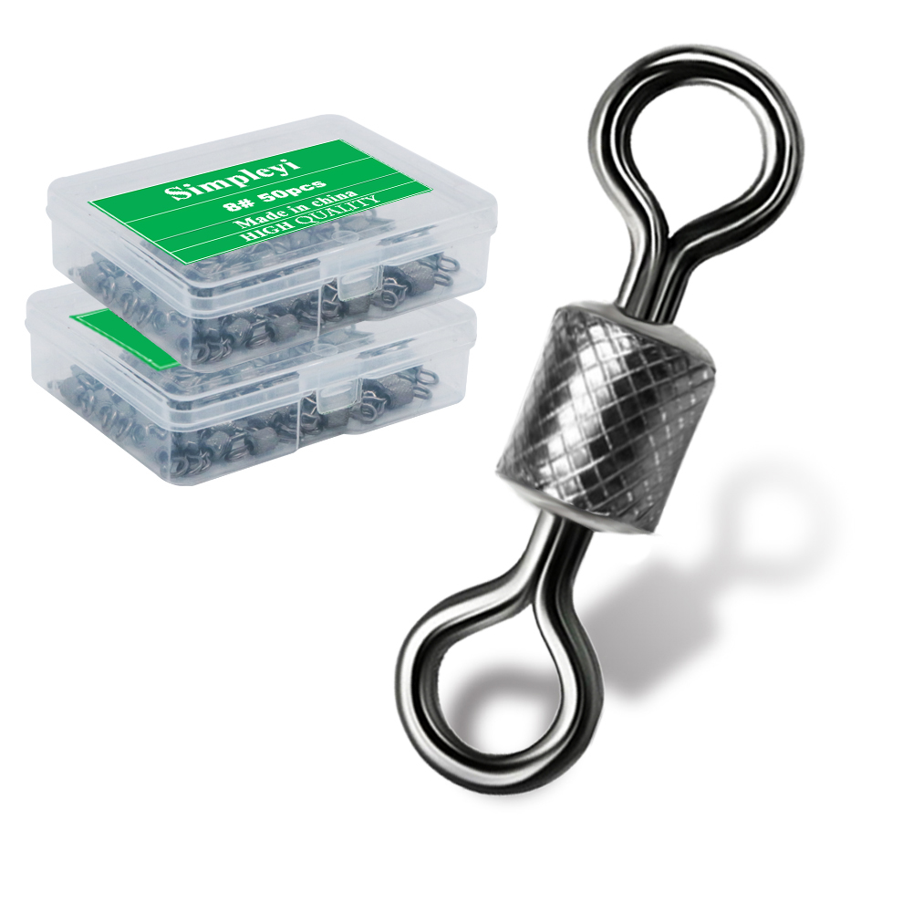 Fishing Hook Circle - 50-100 adet/kutu balıkçılık döner 4 #-14