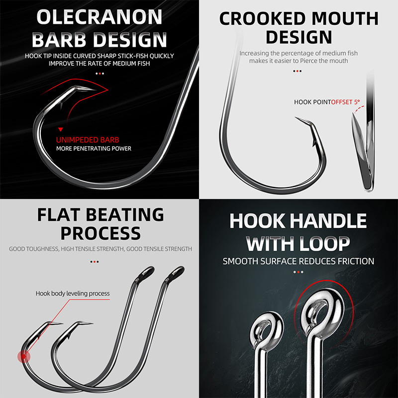 ShareShark 50 adet/kutu 7384 Y - Fishing Hook Circle incelemesi ve fiyatı