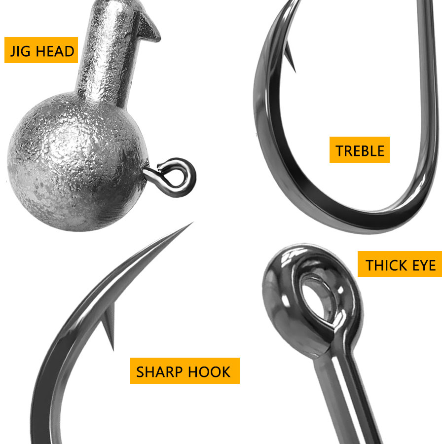 1g 2g 3g 4g 5g 10g 20g 22g 25g - Fishing Hook Offset incelemesi ve fiyatı