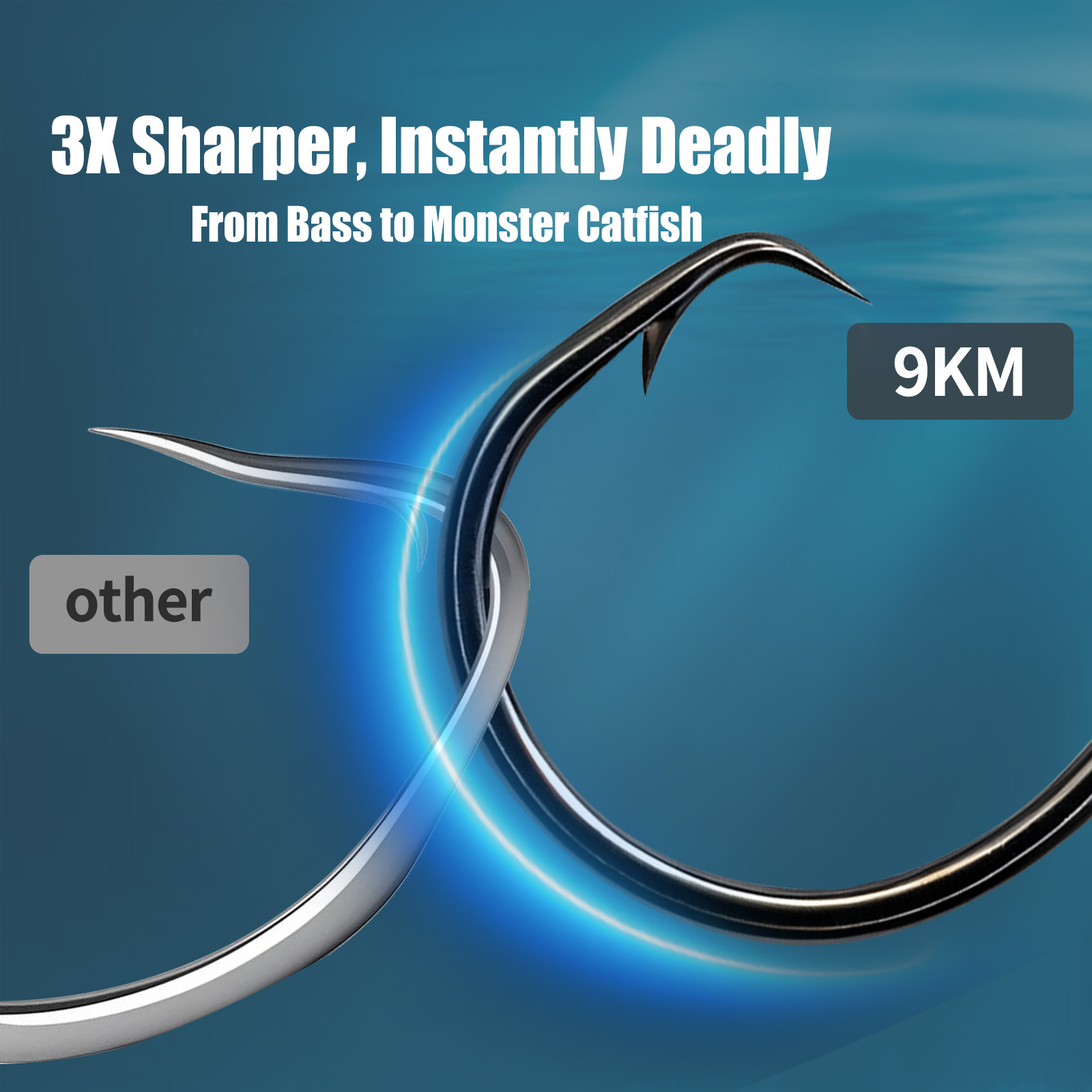 9KM Balıkçılık Daire İğnesi 25 - Fishing Hook Offset incelemesi ve fiyatı