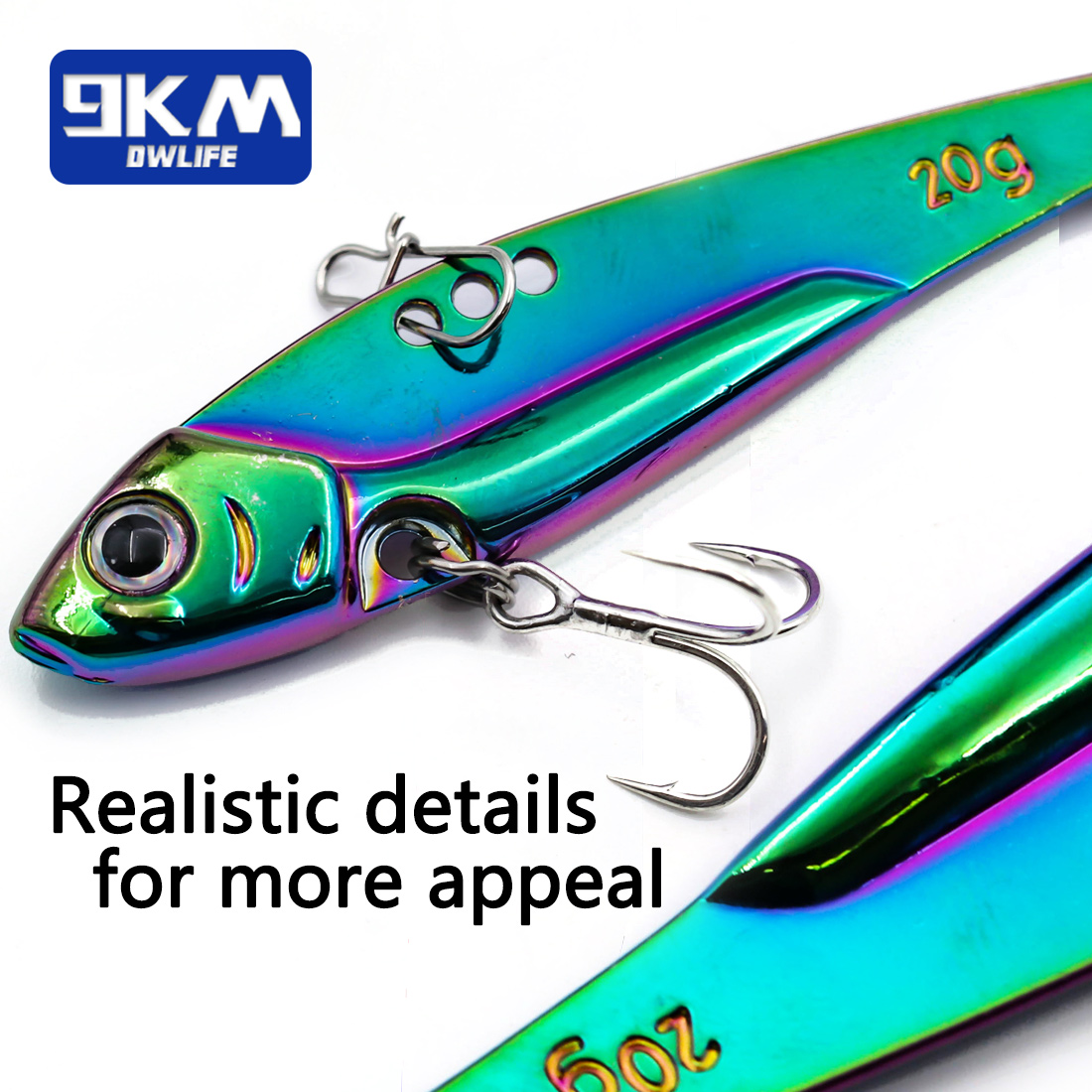 9KM 1 Adet Metal Bıçaklı Balık - Fishing Hook Treble incelemesi ve fiyatı