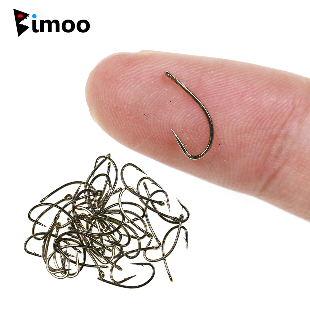 Bimoo 50/100/200PCS # 12 ~ # 2 - Fishing Hook Barbless incelemesi ve fiyatı